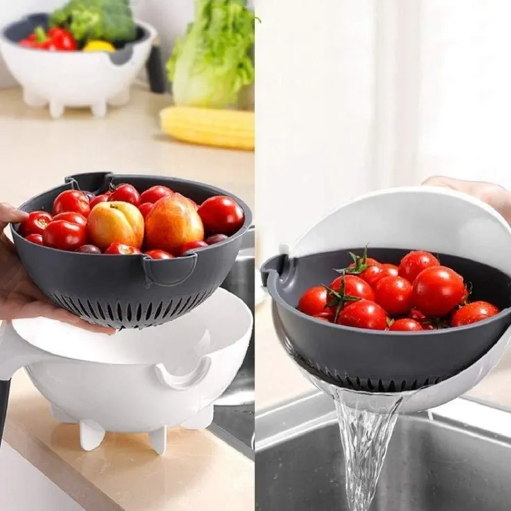 Multifunctional slicer for fruit and vegetable 9-in-1 Multifunctional slicer for fruit and vegetable 9-in-1